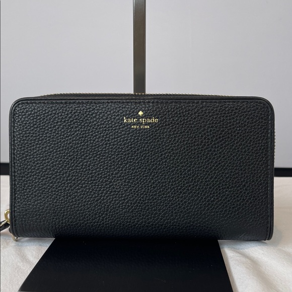 kate spade Handbags - Kate Spade Black Leather Wallet